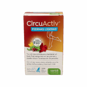 SANTE VERTE CIRCUACTIV PIERNAS LIGERAS 60 COMPRIMIDOS