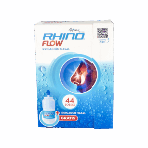 RHINOFLOW ESTUCHE + IRRIGADOR NASAL 32 SOBRES 3 G + 1 BOTELLA 300 ML
