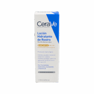 LOCION HIDRATANTE DE ROSTRO SPF 50 CERAVE 1 TUBO 52 ML