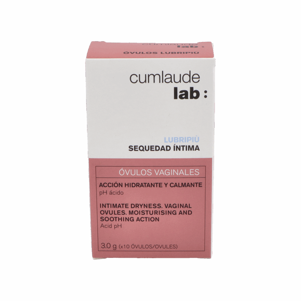 CUMLAUDE LAB: LUBRIPIU OVULOS VAGINALES 10 UNIDADES