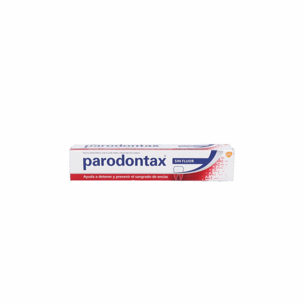 PARODONTAX SIN FLUOR PASTA DENTAL 1 TUBO 75 ML PARODONTAX SIN FLUOR PASTA DENTAL 1 TUBO 75 ML