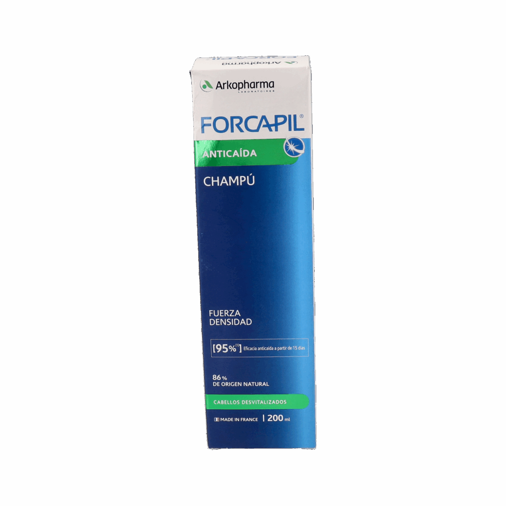FORCAPIL ANTICAIDA CHAMPU 1 TUBO 200 ML