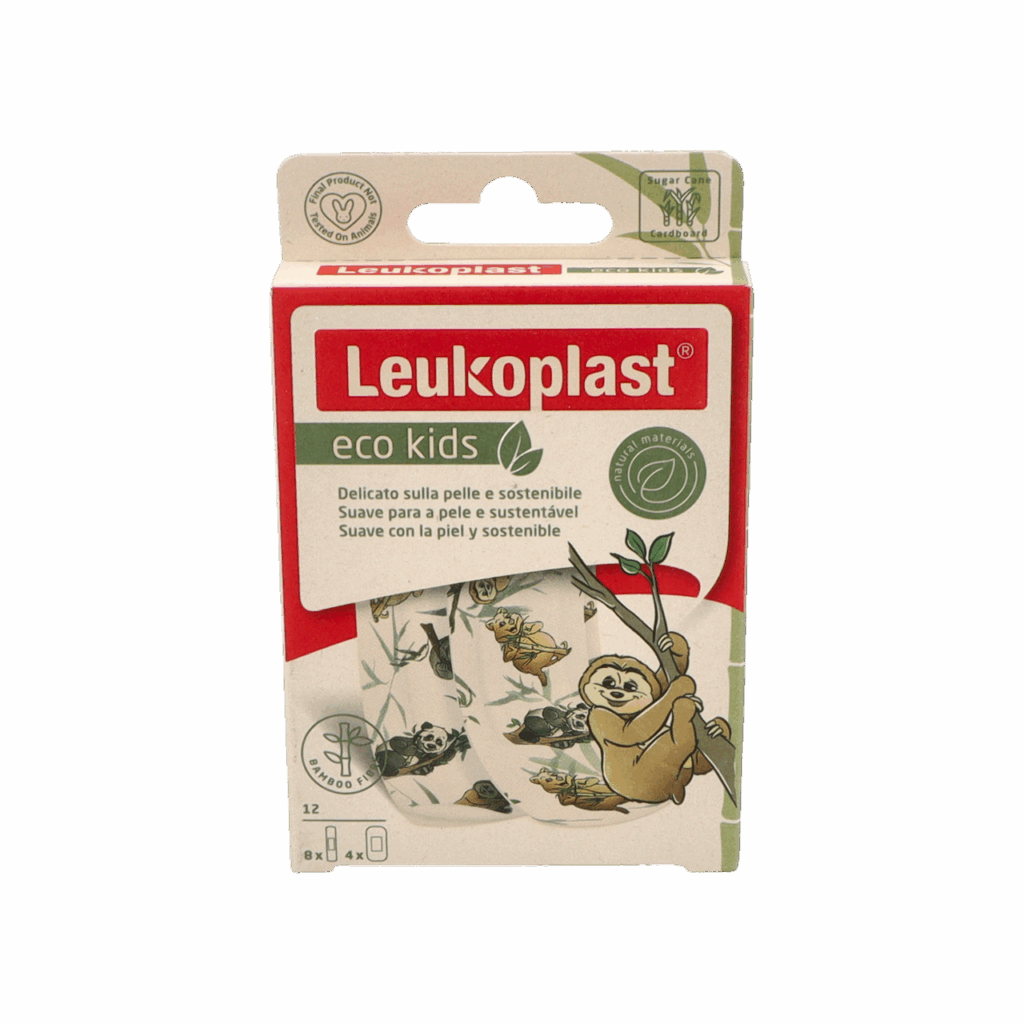 LEUKOPLAST ECO KIDS APOSITO ADHESIVO 12 UNIDADES SURTIDO LEUKOPLAST ECO KIDS APOSITO ADHESIVO 12 UNIDADES SURTIDO