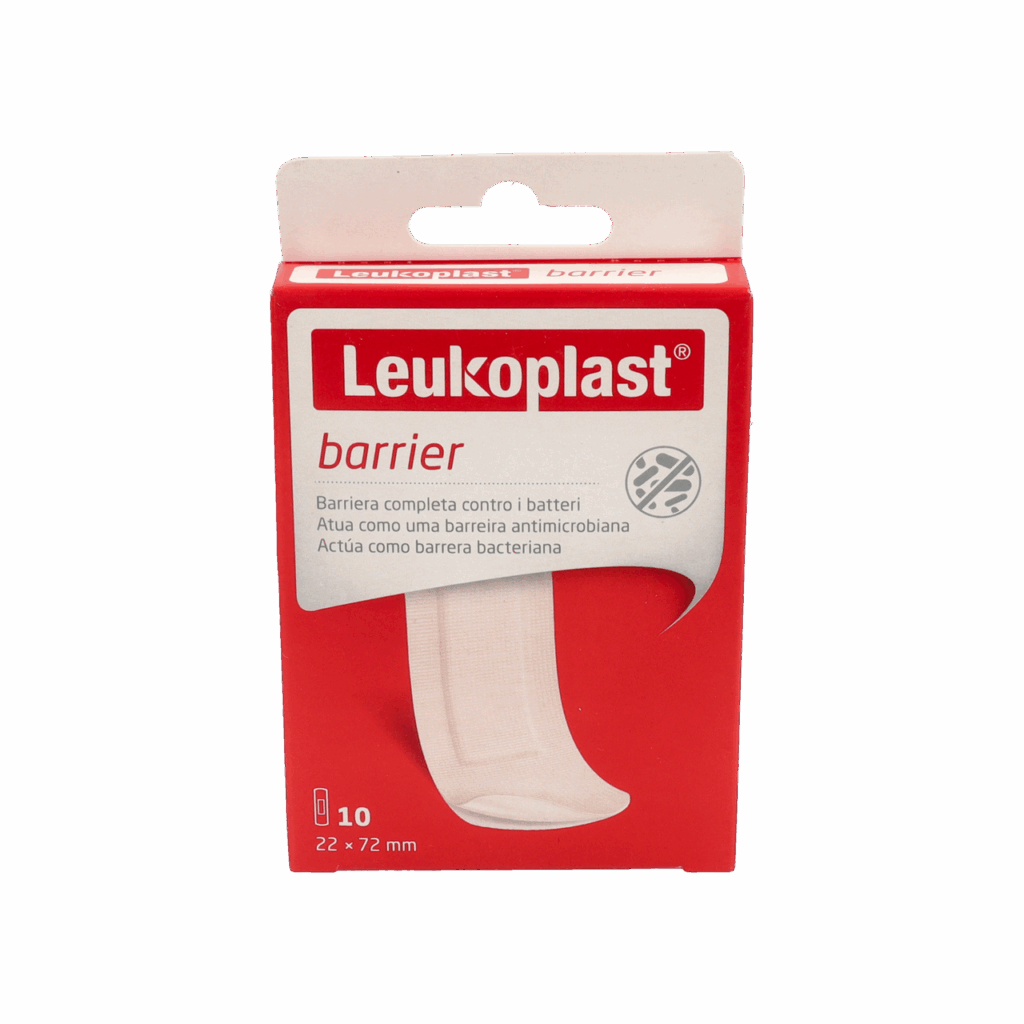 LEUKOPLAST BARRIER APOSITO ADHESIVO TRANSPARENTE 10 UNIDADES 72 MM X 22 MM LEUKOPLAST BARRIER APOSITO ADHESIVO TRANSPARENTE 10 UNIDADES 72 MM X 22 MM