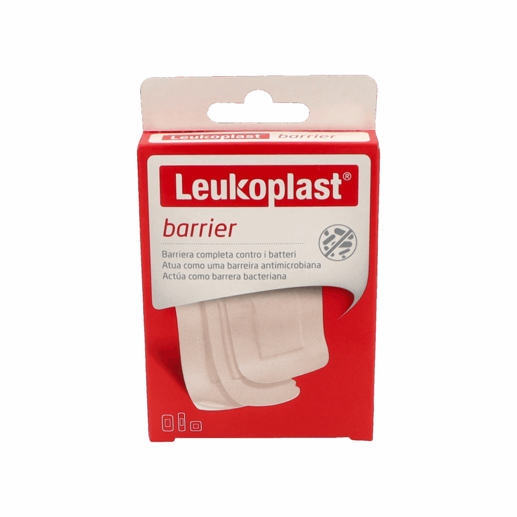 LEUKOPLAST BARRIER APOSITO ADHESIVO TRANSPARENTE 20 UNIDADES SURTIDO