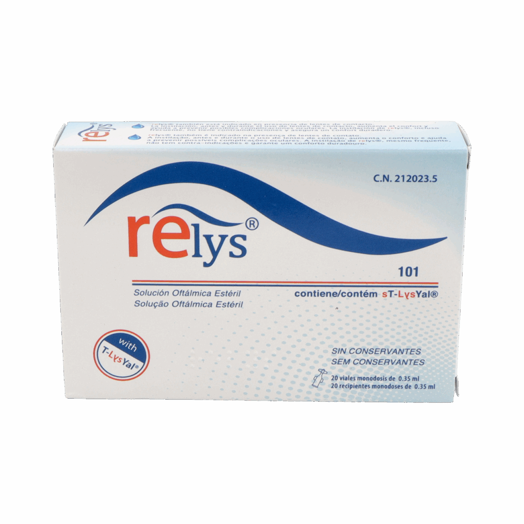 RELYS 20 MONODOSIS 0,35 ML RELYS 20 MONODOSIS 0,35 ML