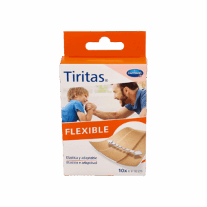 TIRITAS FLEXIBLE APOSITO ADHESIVO 10 UNIDADES 10 MM X 6 MM