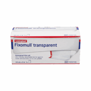 ESPARADRAPO HIPOALERGICO FIXOMULL 1 UNIDAD 10 M X 2 CM TRANSPARENTE