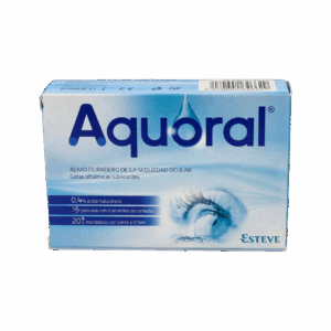 AQUORAL GOTAS OFTALMICAS LUBRICANTES ESTERILES 20 MONODOSIS 0,5 ML