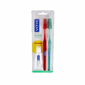 CEPILLO DENTAL ADULTO VITIS SUAVE DUPLO