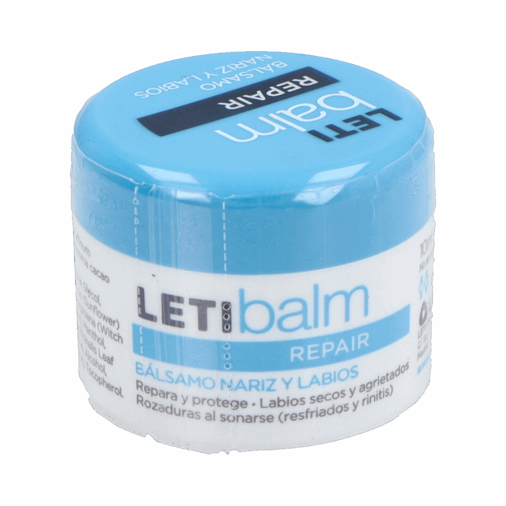LETIBALM BALSAMO REPARADOR NARIZ Y LABIOS 1 TARRO 10 ML