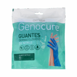 GUANTES DE NITRILO GENOCURE DERMATOLOGICO TALLA XL/9 1 PAR