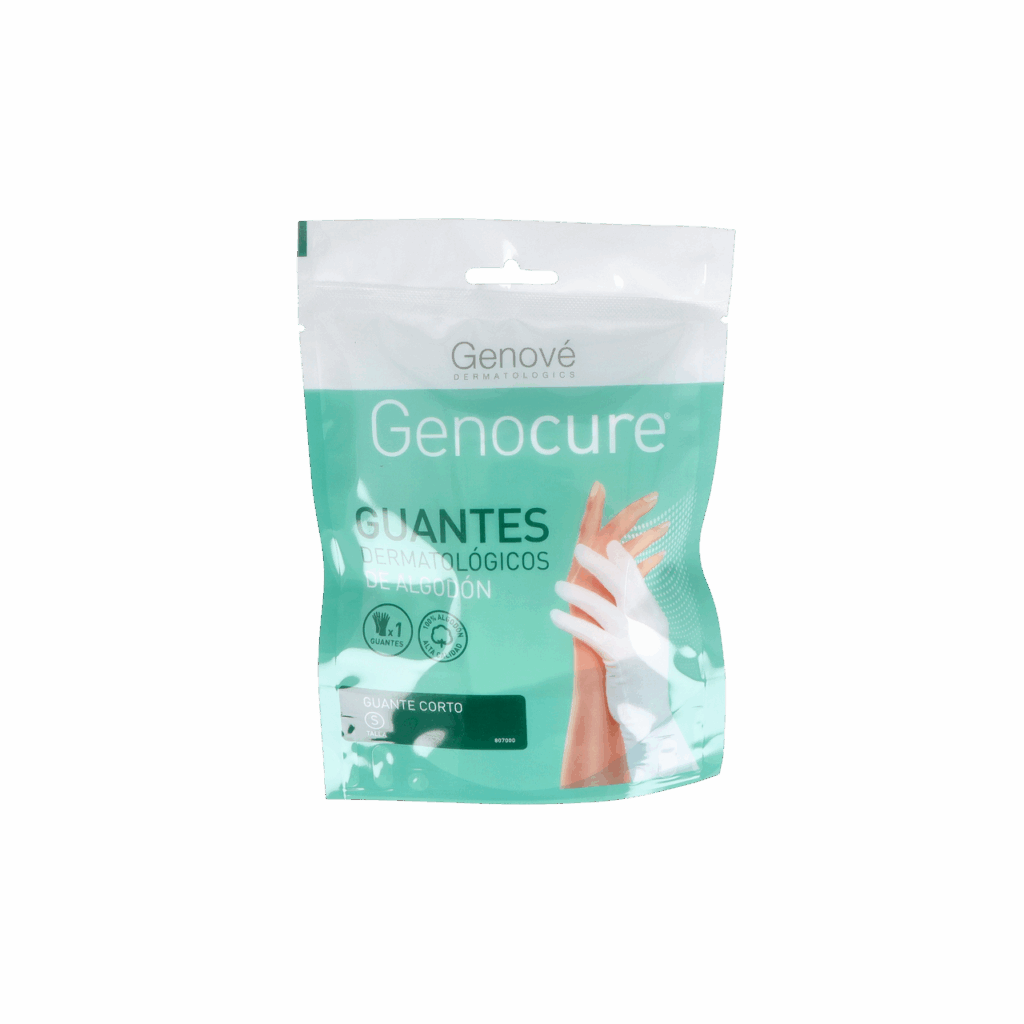 GUANTES DE ALGODON GENOCURE DERMATOLOGICO TALLA S GUANTES DE ALGODON GENOCURE DERMATOLOGICO TALLA S