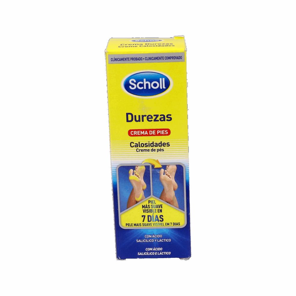 SCHOLL CREMA DUREZAS 1 ENVASE 60 ML SCHOLL CREMA DUREZAS 1 ENVASE 60 ML