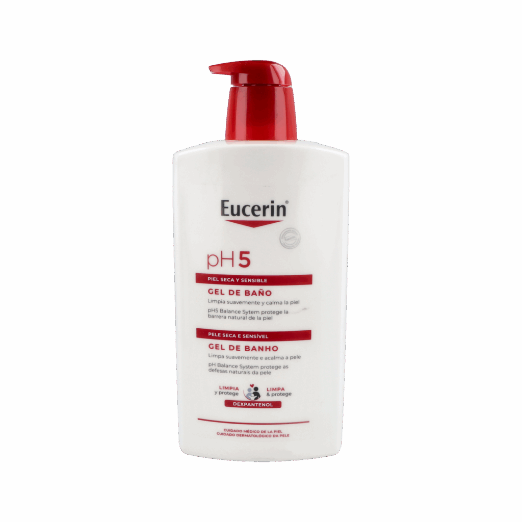 EUCERIN PIEL SENSIBLE PH-5 GEL DE BAÑO 1 ENVASE 1 L