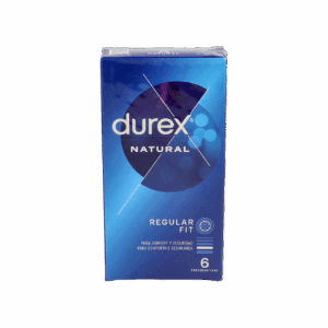 DUREX NATURAL PLUS PRESERVATIVOS 6 UNIDADES