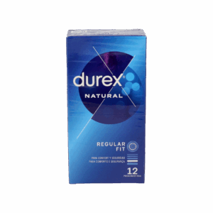 DUREX NATURAL PLUS PRESERVATIVOS 12 UNIDADES