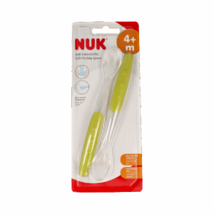 CUCHARA SILICONA EASY LEARNING NUK 2 UNIDADES CUCHARA SILICONA EASY LEARNING NUK 2 UNIDADES