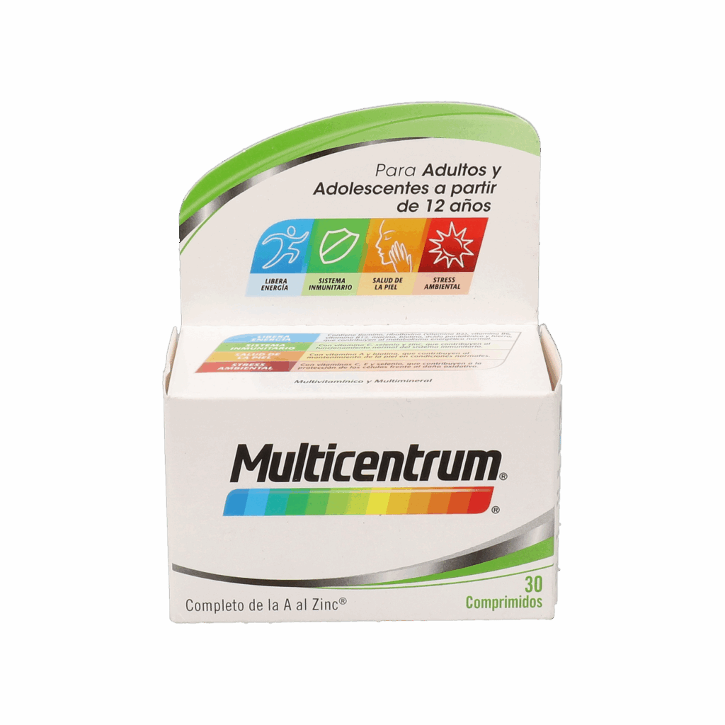 MULTICENTRUM 30 COMPRIMIDOS MULTICENTRUM 30 COMPRIMIDOS