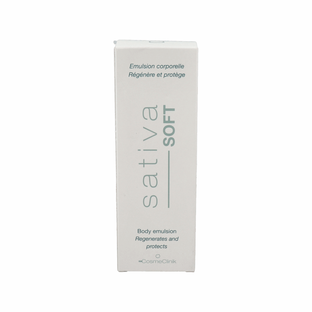 SATIVA SOFT EMULSION CORPORAL COSMECLINIK 1 BOTELLA 200 ML SATIVA SOFT EMULSION CORPORAL COSMECLINIK 1 BOTELLA 200 ML