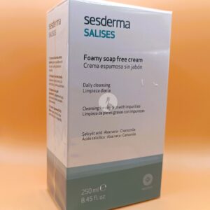 SALISES CREMA ESPUMOSA SIN JABON 1 ENVASE 250 ML