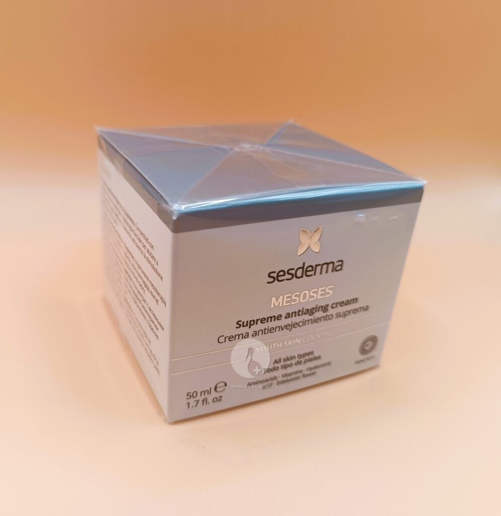 MESOSES CREMA ANTIENVEJECIMIENTO SUPREMA 1 ENVASE 50 ML MESOSES CREMA ANTIENVEJECIMIENTO SUPREMA 1 ENVASE 50 ML