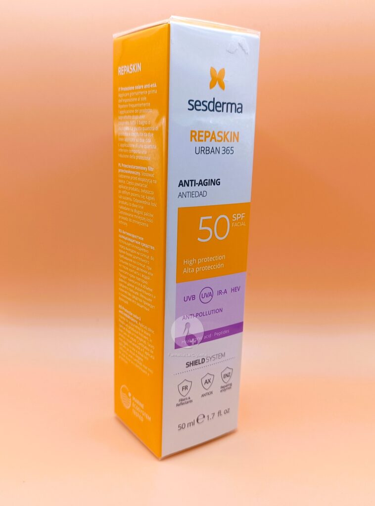 REPASKIN URBAN 365 ANTI-AGING SPF 50 1 ENVASE 50 ML
