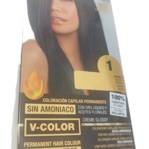 TH PHARMA VITALIA SIN AMONIACO COLORACION CAPILAR PERMANENTE COLOR 1 NEGRO