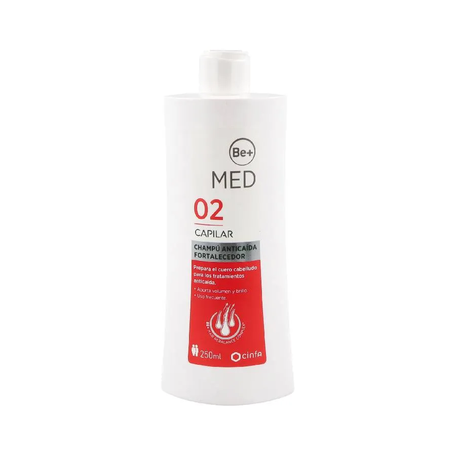 BE+ MED CAPILAR CHAMPU USO FRECUENTE CUERO CABELLUDO 1 ENVASE 400 ML BE+ MED CAPILAR CHAMPU USO FRECUENTE CUERO CABELLUDO 1 ENVASE 400 ML