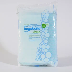 BEGOBAÑO ESPONJA CON JABON 24 UNIDADES