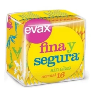 COMPRESAS EVAX FINA Y SEGURA NORMAL 16UD