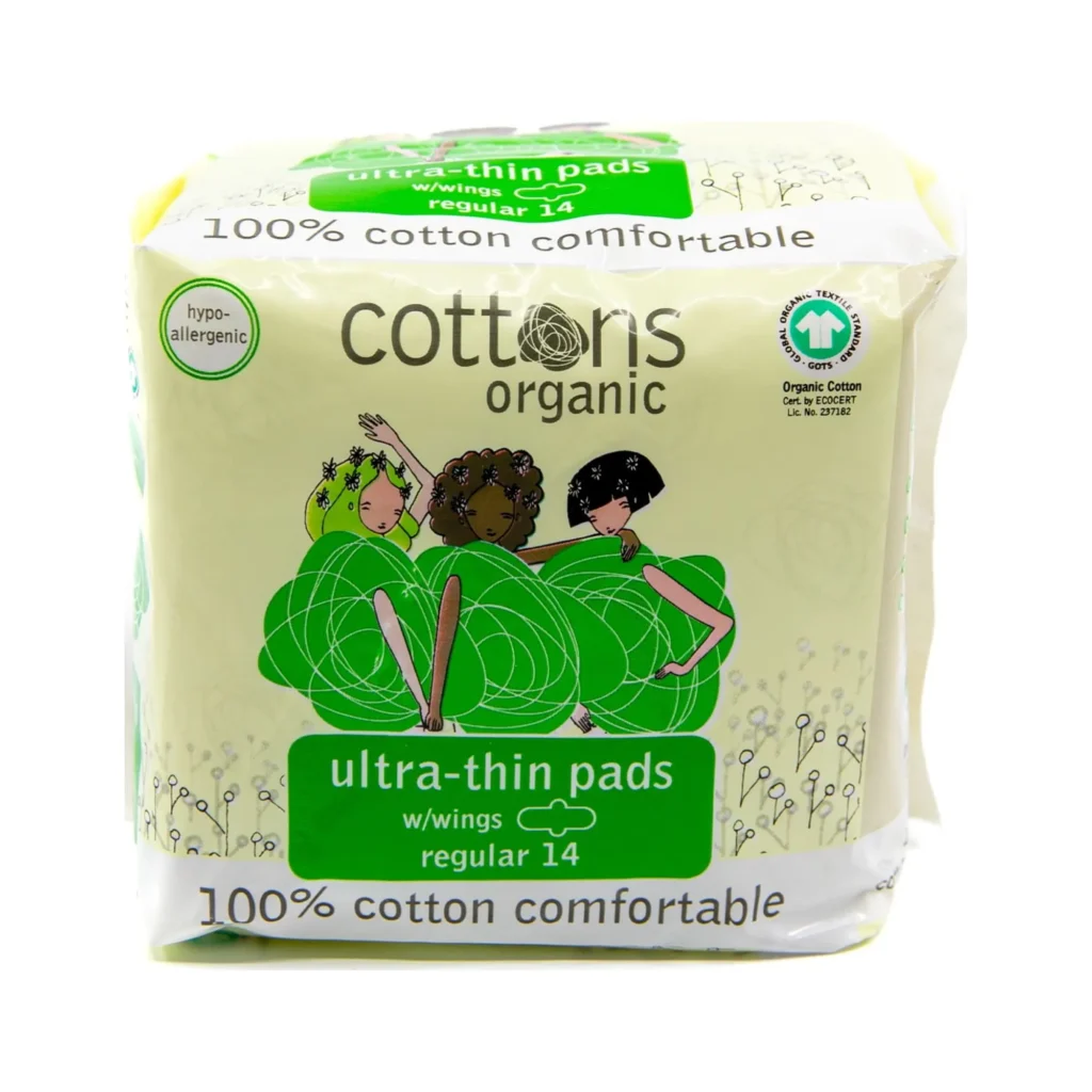 COMPRESAS HIGIENICAS FEMENINAS COTTONS ULTRAFINA REGULAR 14 UNIDADES COMPRESAS HIGIENICAS FEMENINAS COTTONS ULTRAFINA REGULAR 14 UNIDADES