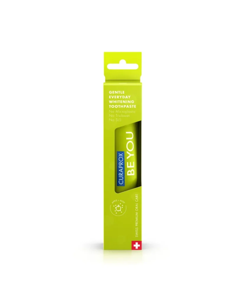 CURAPROX BE YOU PASTA DE DIENTES BLANQUEADORA 1 ENVASE 60 ML SABOR APPLE + ALOE