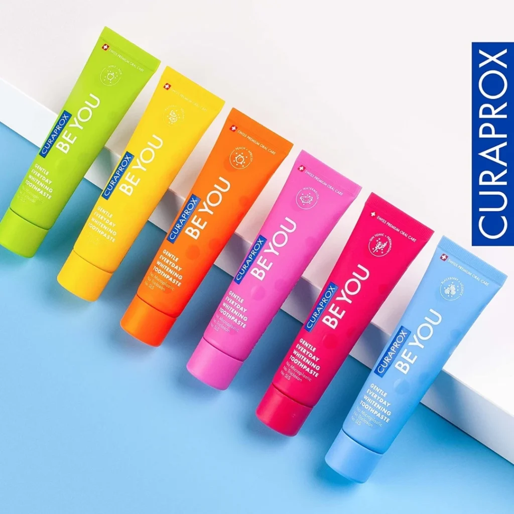 CURAPROX BE YOU PASTA DE DIENTES BLANQUEADORA 1 ENVASE 60 ML SABOR BLACKBERRY + LICORIZE