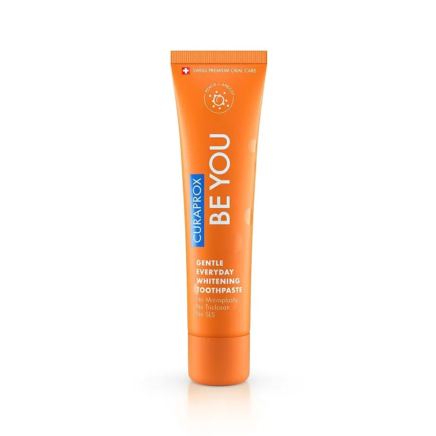 CURAPROX BE YOU PASTA DE DIENTES BLANQUEADORA 1 ENVASE 60 ML SABOR PEACH + APRICOT