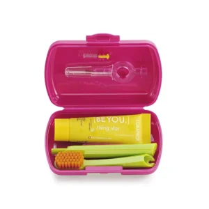 CURAPROX KIT VIAJE CEPILLO +PASTA DE 10ML SABOR BLACKBERRY+LICORICE