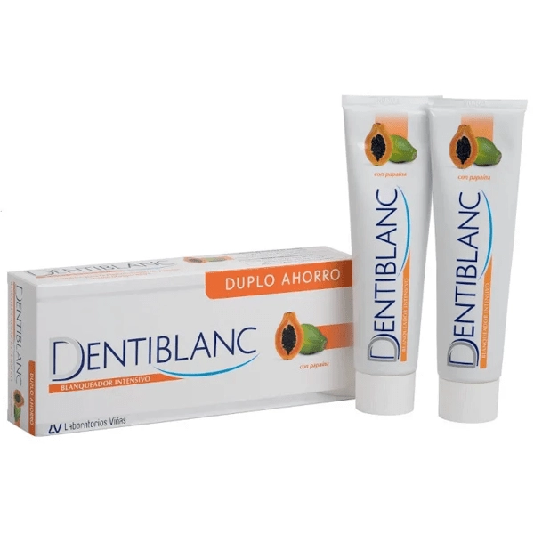 DENTIBLANC BLANQUEADOR INTENSIVO PASTA DENTAL 2 ENVASES 100 ML DUPLO DENTIBLANC BLANQUEADOR INTENSIVO PASTA DENTAL 2 ENVASES 100 ML DUPLO