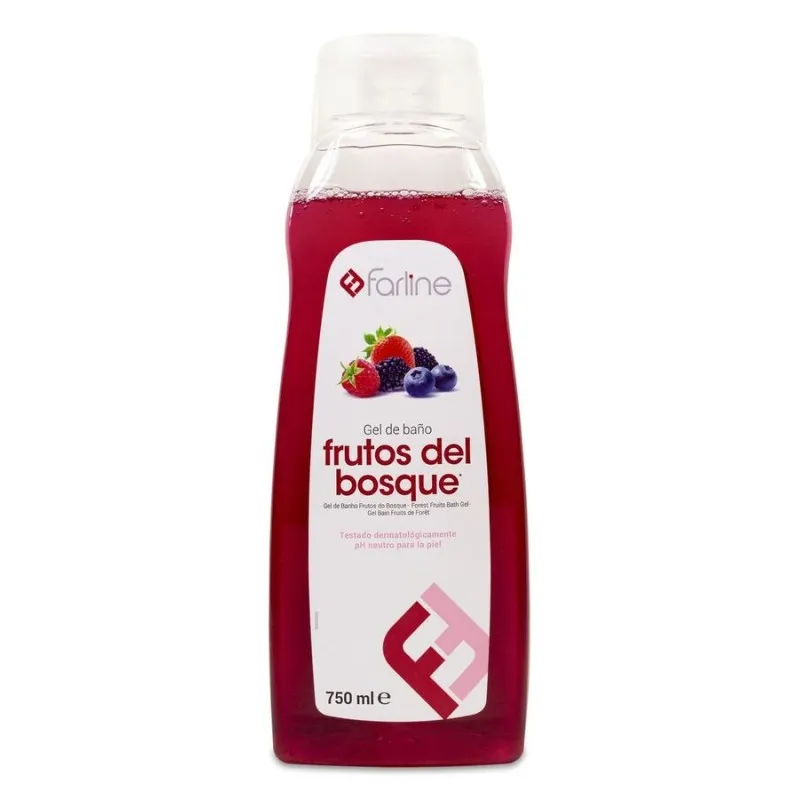 FARLINE GEL DE BAÑO FRUTOS DEL BOSQUE 1 ENVASE 750 ML