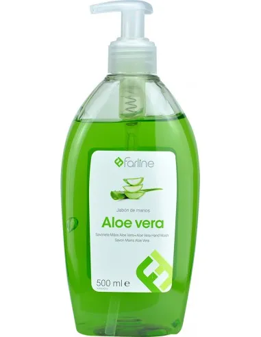 FARLINE JABON DE MANOS ALOE VERA 1 ENVASE 500 ML FARLINE JABON DE MANOS ALOE VERA 1 ENVASE 500 ML