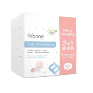 FARLINE TRI-PACK TOALLITAS BEB
