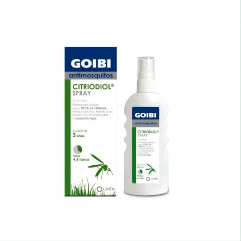 GOIBI ANTIMOSQUITOS CITRIODOL SPRAY USO HUMANO REPELENTE 1 SPRAY 100 ML GOIBI ANTIMOSQUITOS CITRIODOL SPRAY USO HUMANO REPELENTE 1 SPRAY 100 ML