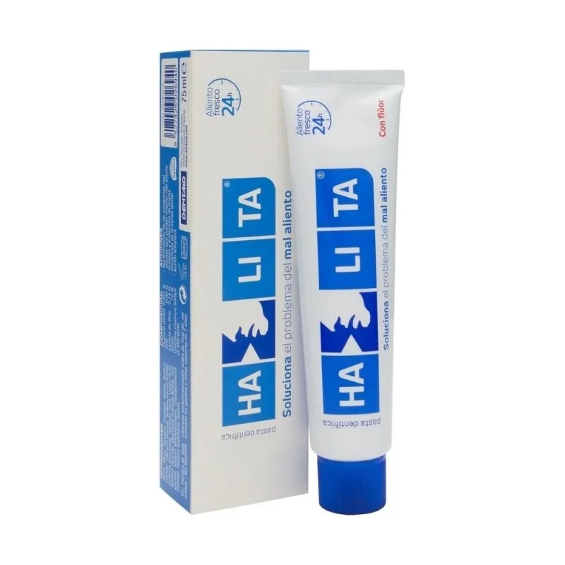 HALITA CON FLUOR PASTA DENTIFRICA 1 ENVASE 75 ML HALITA CON FLUOR PASTA DENTIFRICA 1 ENVASE 75 ML