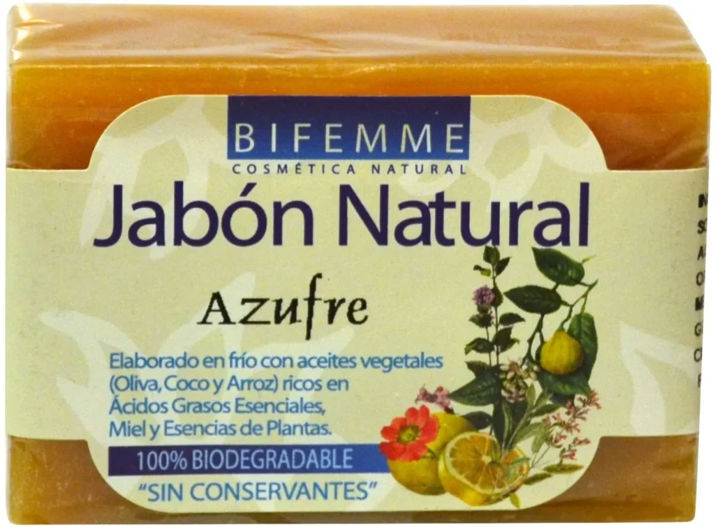 JABON DE AZUFRE 100 GR BIOFEMME JABON DE AZUFRE 100 GR BIOFEMME