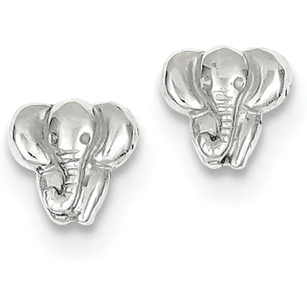 JEWELS PENDIENTE ELEFANTITO PLATA