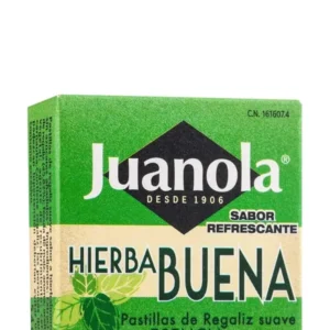 JUANOLA PASTILLAS HIERBABUENA 1 ENVASE 5,4 G
