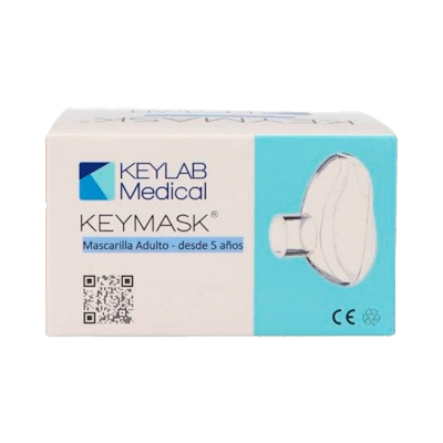 MASCARILLA INHALACION KEYMASK ADULTO 1 UNIDAD MASCARILLA INHALACION KEYMASK ADULTO 1 UNIDAD