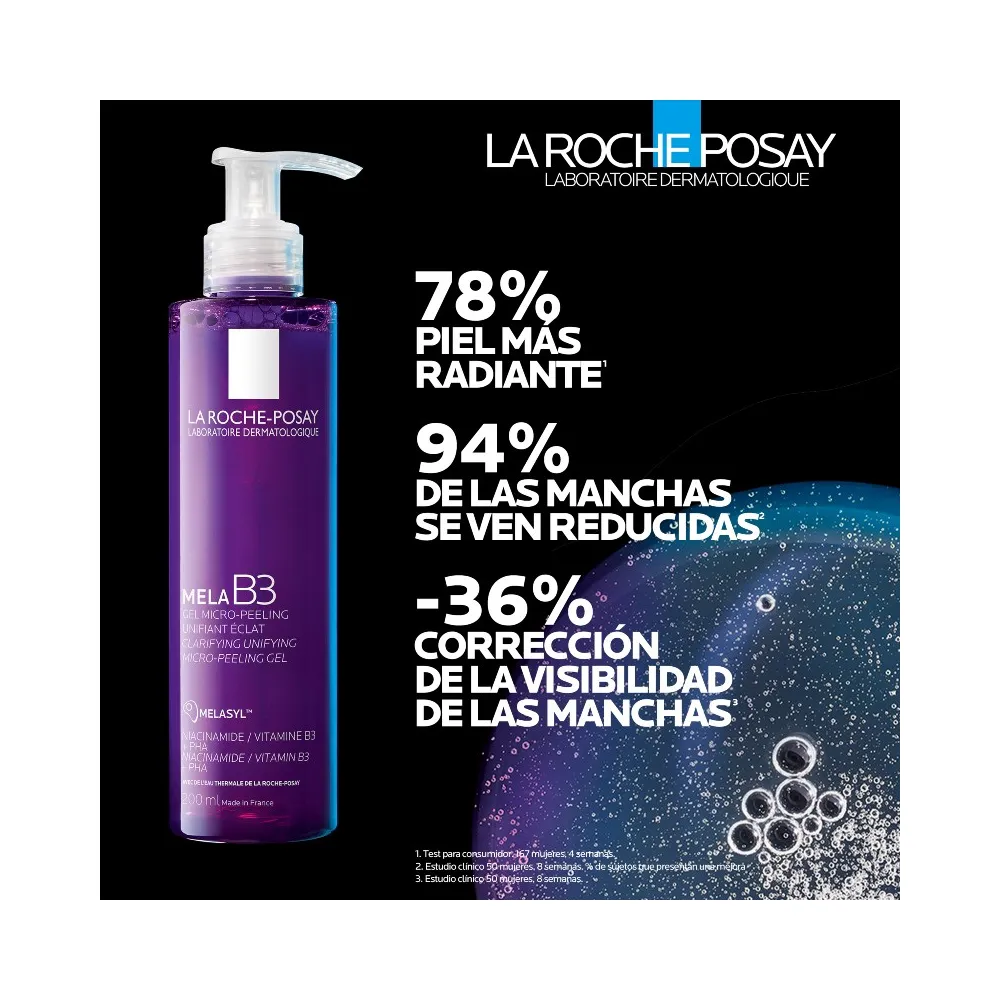 MELA B3 LIMPIADOR LA ROCHE POSAY 1 TUBO 200 ML MELA B3 LIMPIADOR LA ROCHE POSAY 1 TUBO 200 ML