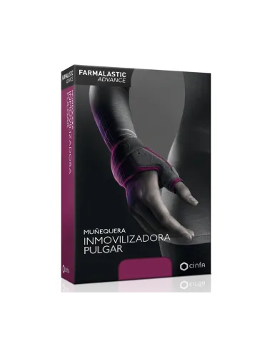 MUÑEQUERA PULGAR FARMALASTIC ADVANCE TECH 1 UNIDAD TALLA 1