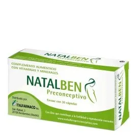 NATALBEN PRECONCEPTIVO 30 CAPSULAS