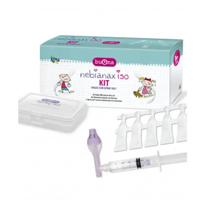 NEBIANAX ISO KIT 20 VIALES 5 ML + SPRAY-SOL